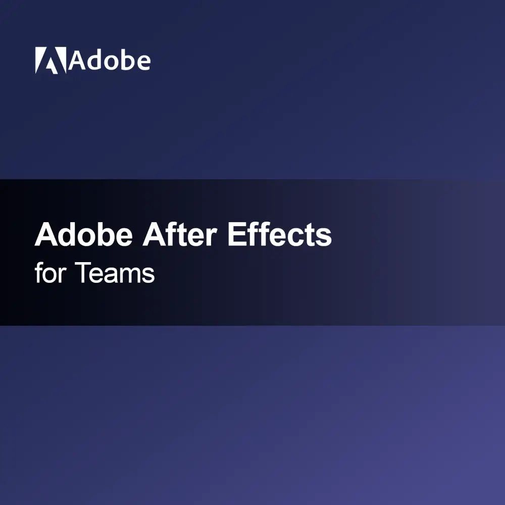 Adobe After Effects dla zespołów