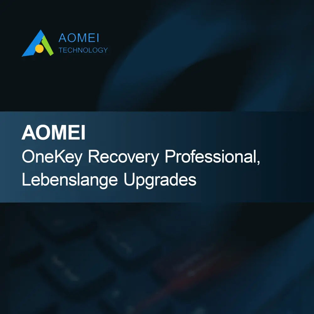 AOMEI OneKey Recovery Professional, Dożywotnie aktualizacje