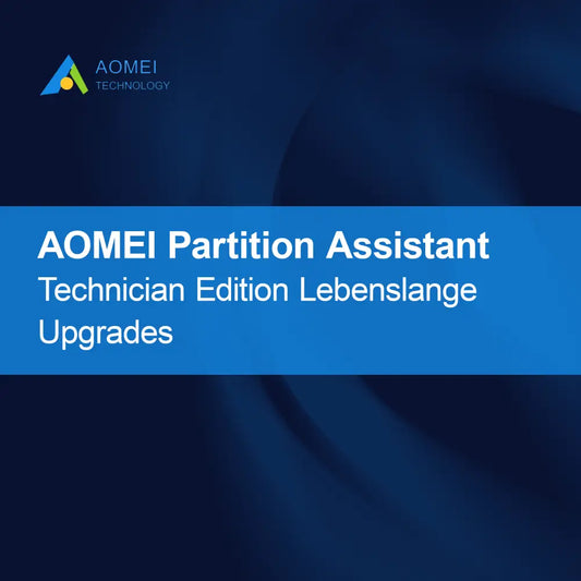 AOMEI Partition Assistant Technician Edition Dożywotnie aktualizacje