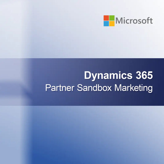 Marketing środowiska testowego partnera Dynamics 365