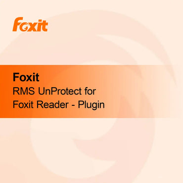 Foxit RMS UnProtect for Foxit Reader - Plugin