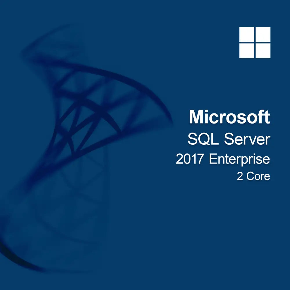 Microsoft SQL Server 2017 Enterprise, 2 rdzenie
