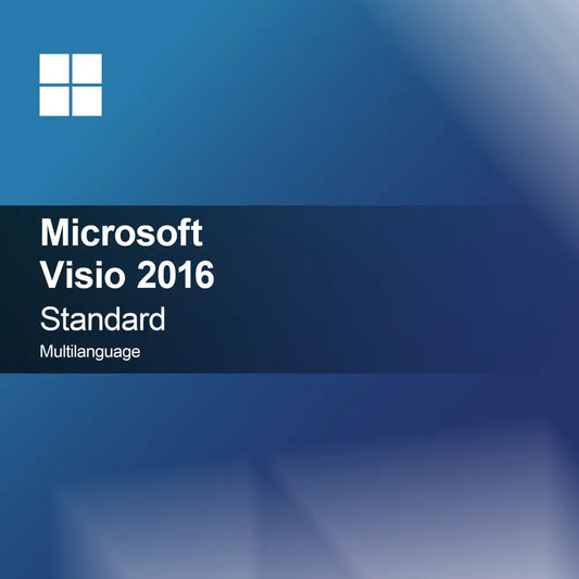 Microsoft Visio 2016 Standard Wielojęzyczny