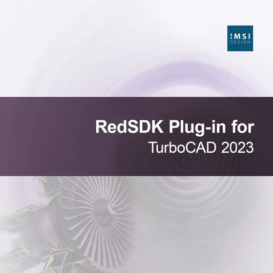 Wtyczka RedSDK dla TurboCAD 2023