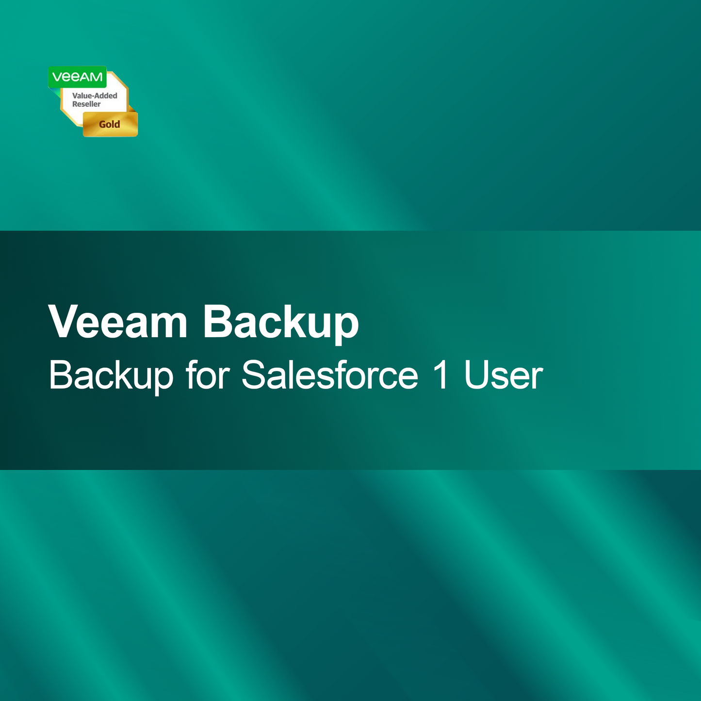 Veeam Backup for Salesforce 1 użytkownik