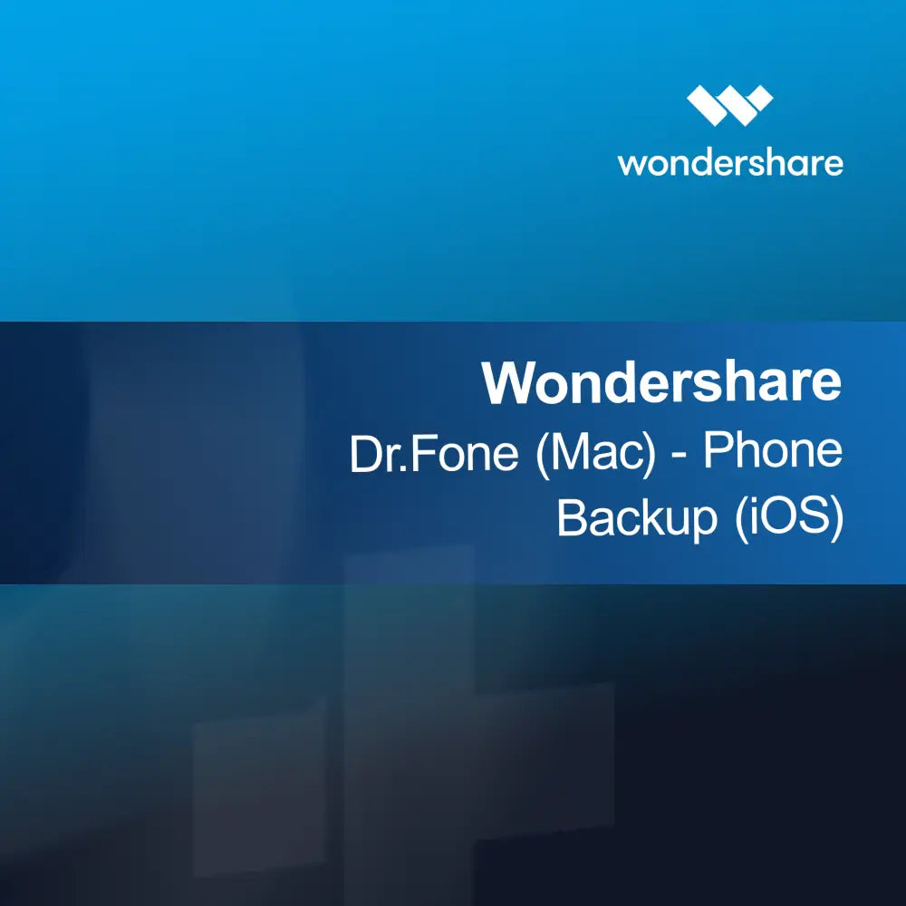 Wondershare Dr.Fone (Mac) - Kopia zapasowa telefonu (iOS)