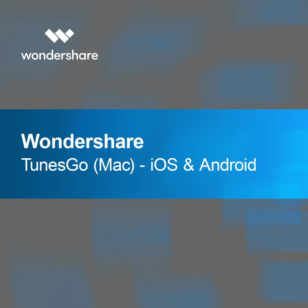 Wondershare TunesGo (Mac) - iOS i Android