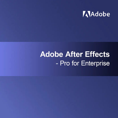 Adobe After Effects - Profesjonalny dla przedsiębiorstw