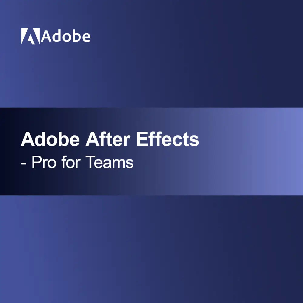 Adobe After Effects - Profesjonalny dla zespołów