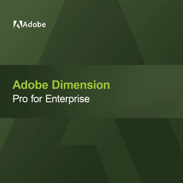 Adobe Dimension - Pro dla przedsiębiorstw