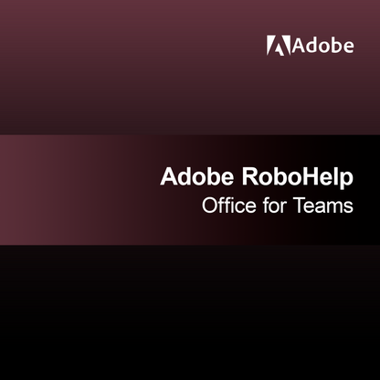 Adobe RoboHelp Office dla zespołów