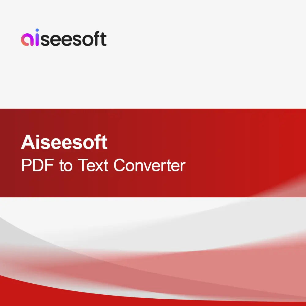 Aiseesoft PDF na tekst