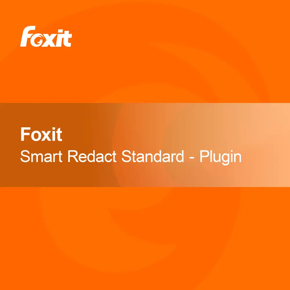 Foxit Smart Redact Standard - Wtyczka