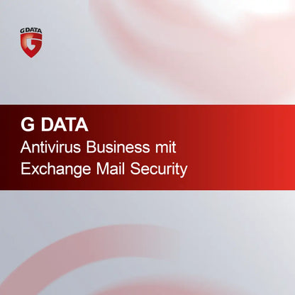 G DATA Antivirus Business z ochroną poczty Exchange