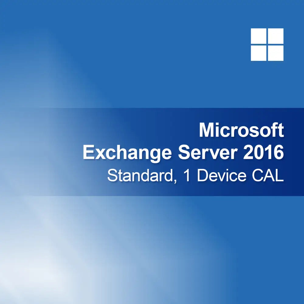Microsoft Exchange Server 2016 Standard, 1 licencja dostępu urządzenia (Device CAL)