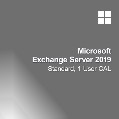 Microsoft Exchange Server 2019 Standard, 1 licencja CAL użytkownika