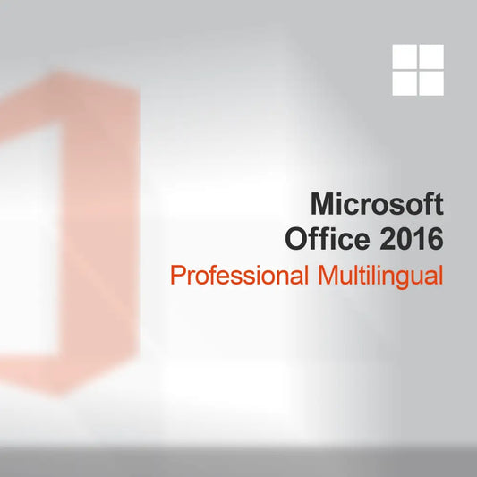 Microsoft Office 2016 Professional flerspråkig