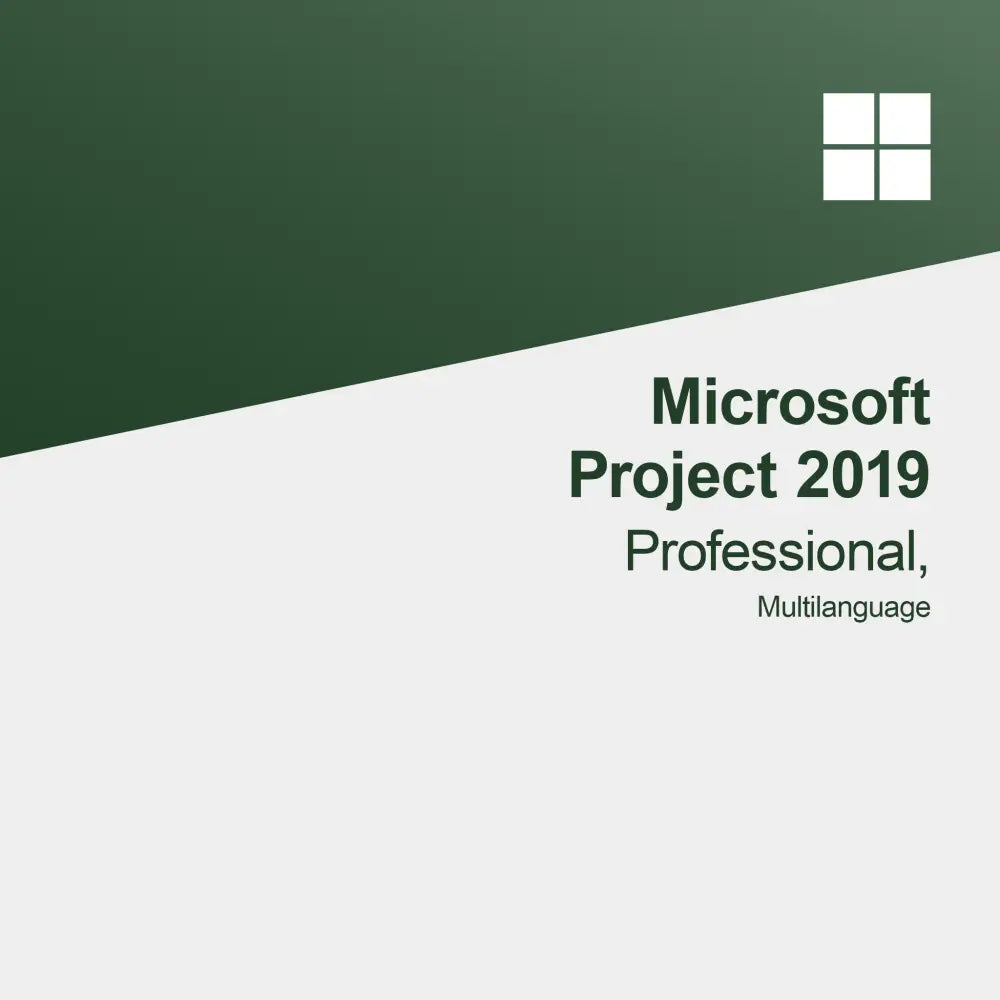 Microsoft Project 2019 Professional, wielojęzyczny