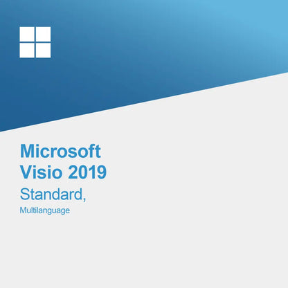 Microsoft Visio 2019 Standard, wielojęzyczny