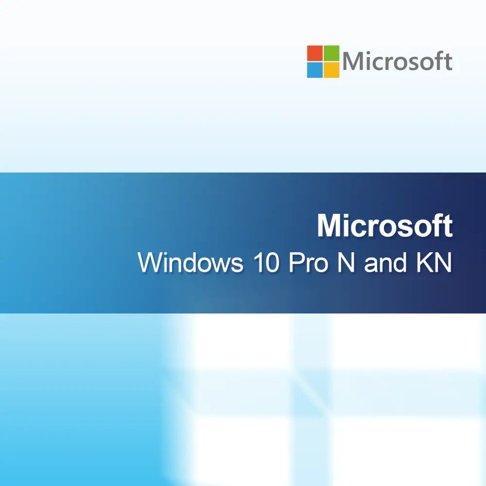 Microsoft Windows 10 Pro N i KN
