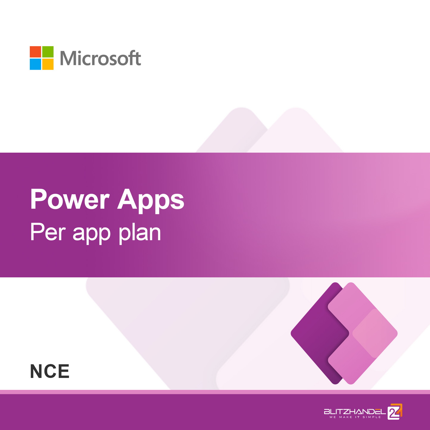 Plan Power Apps na aplikację (NCE)