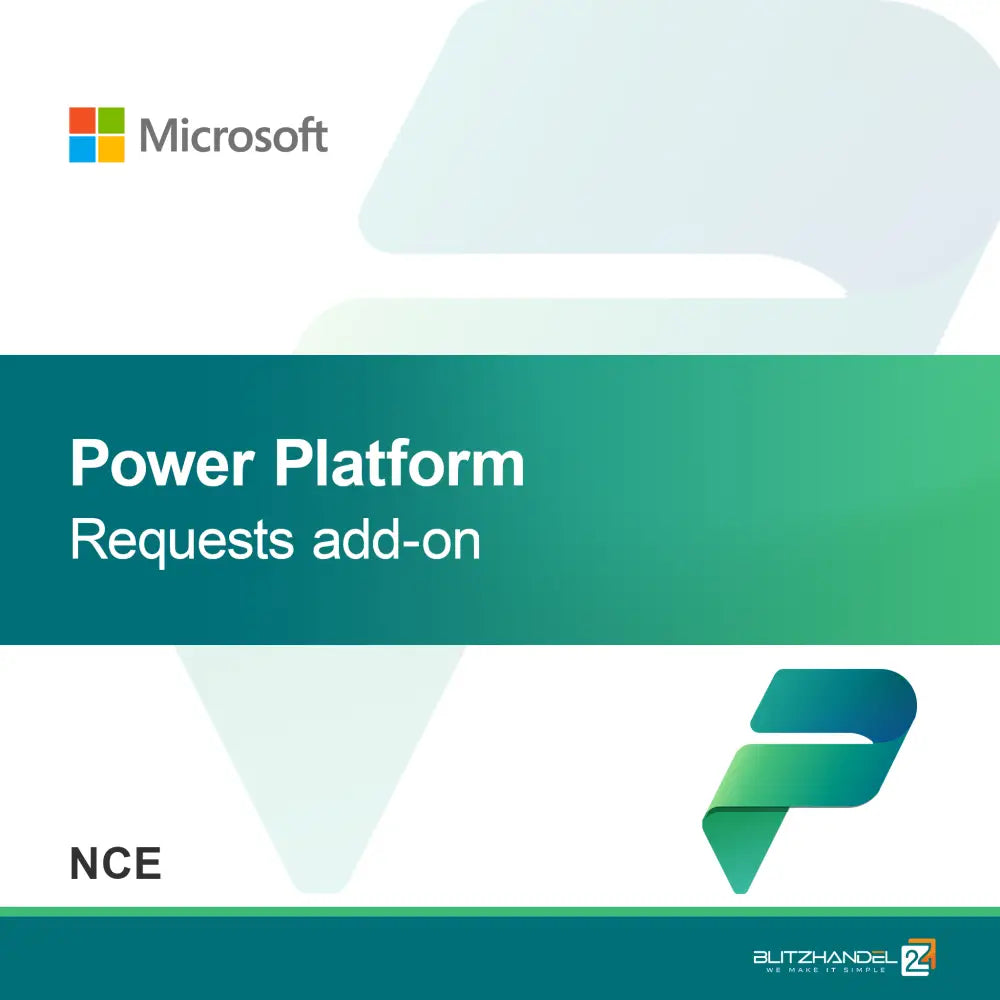 Dodatek Power Platform Requests (NCE)