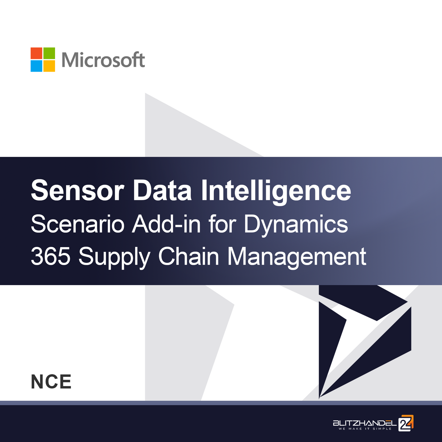 Dodatek Scenariusza Inteligencji Danych Czujników dla Dynamics 365 Supply Chain Management (NCE)