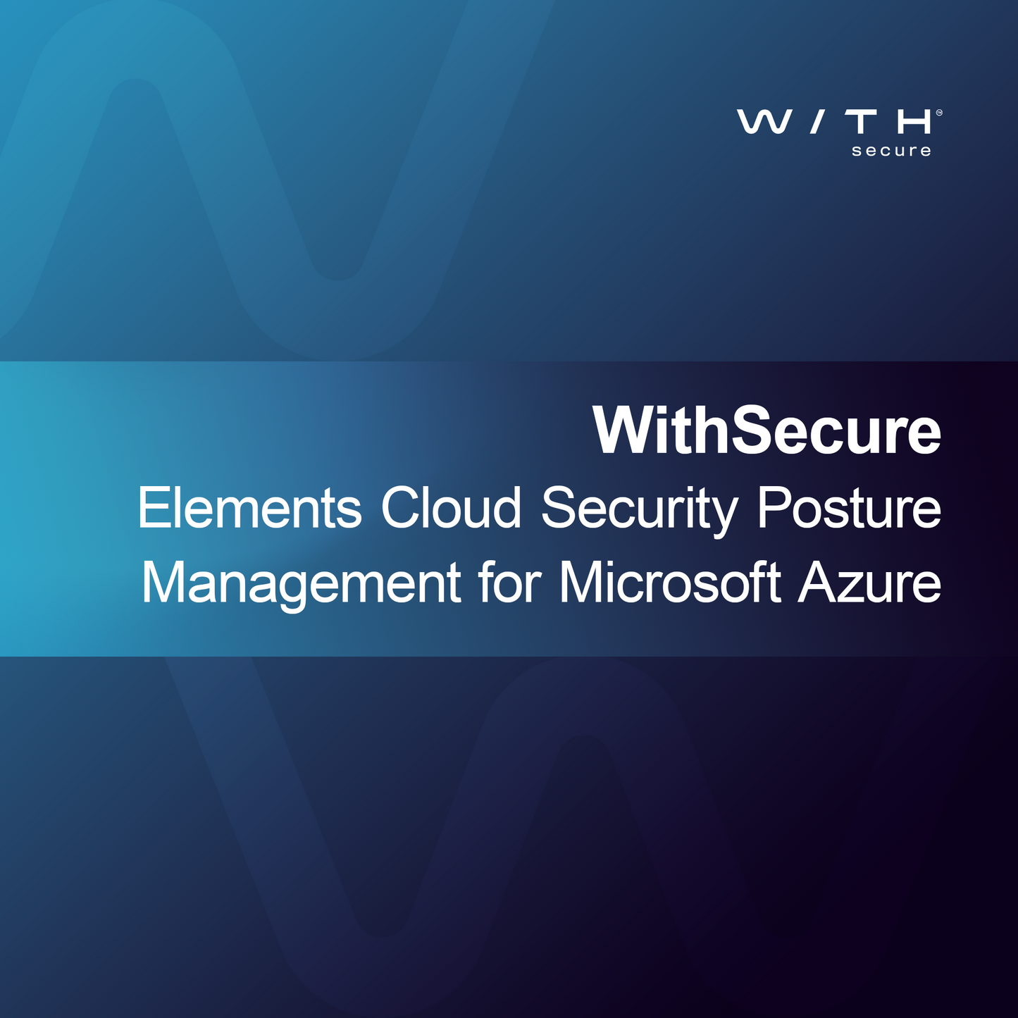 WithSecure Elements Cloud Security Posture Management dla Microsoft Azure